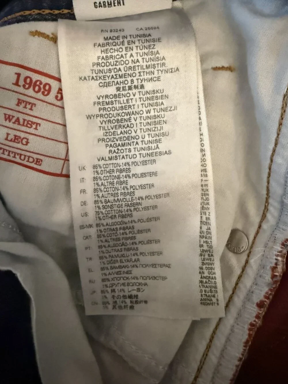 NWT Diesel Women's Blue Denim Jean s1969 D-Ebbey Bootcup Size 32 $375 [jb] - Picture 8 of 10